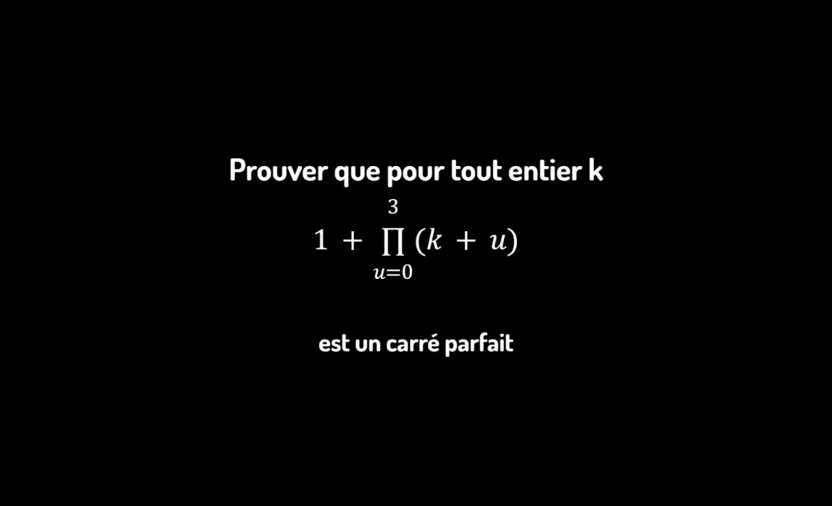Une belle preuve mathématique
